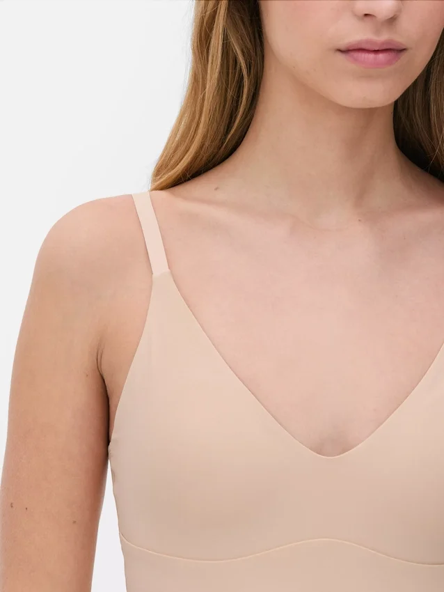Molded shapewear bodysuit