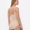 Molded shapewear bodysuit