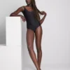 Molded shaping bodysuit