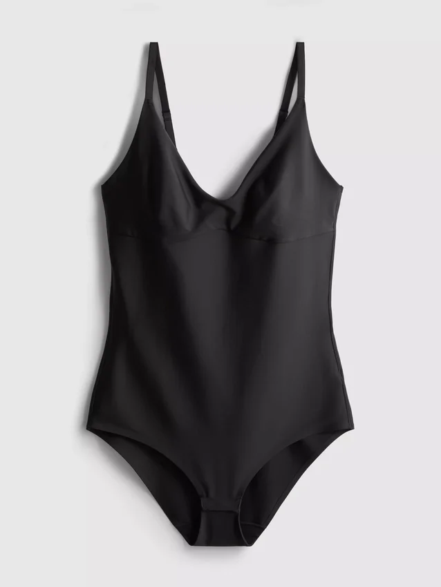 Molded shaping bodysuit