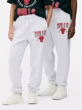 Nba chicago bulls drawstring joggers