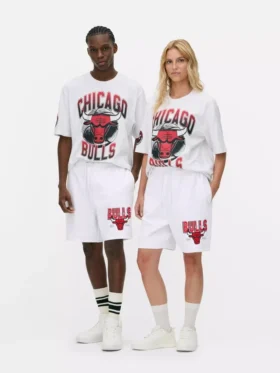 Nba chicago bulls drawstring shorts