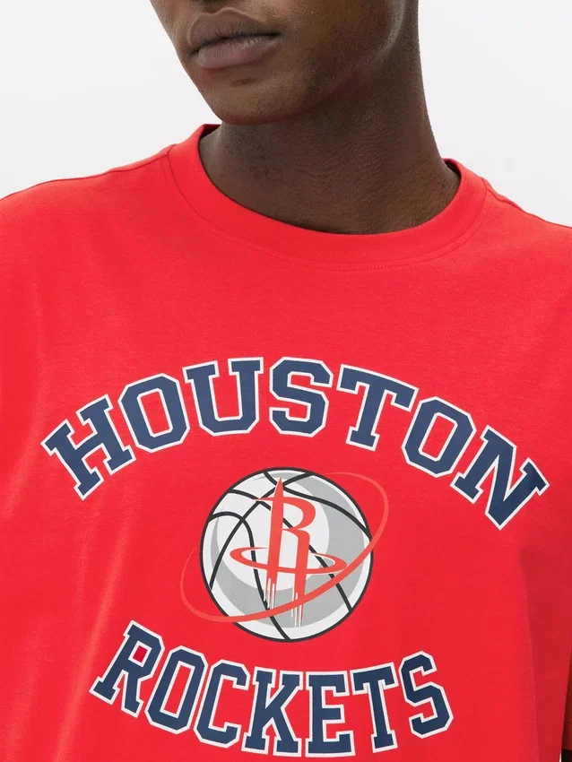 Nba houston rockets logo t-shirt
