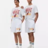 Nba miami heat drawstring shorts