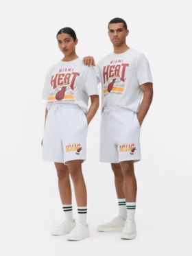 Nba miami heat drawstring shorts