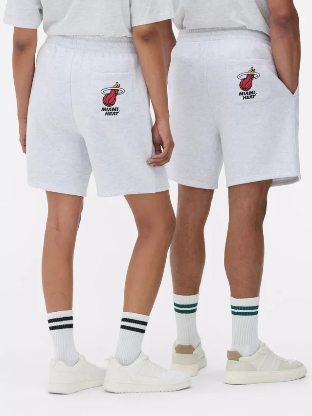 Nba miami heat drawstring shorts