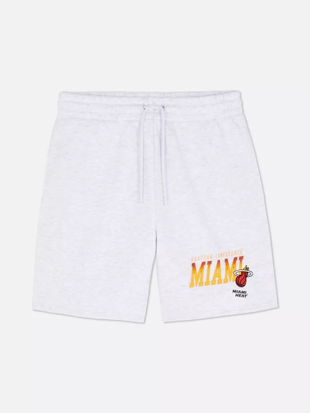 Nba miami heat drawstring shorts