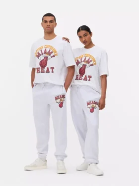 Nba miami heat drawstring sweatpants