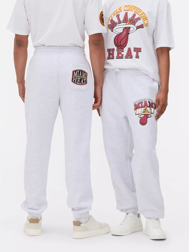 Nba miami heat drawstring sweatpants