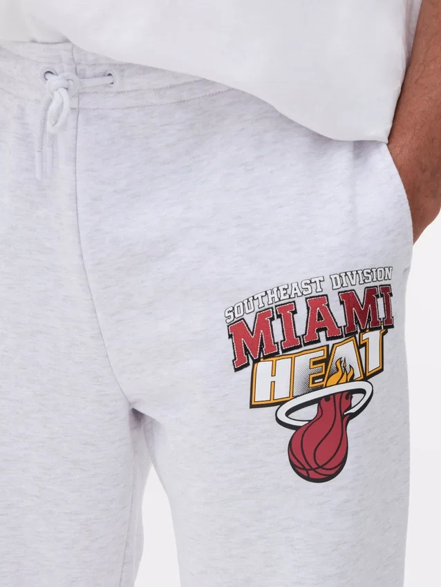Nba miami heat drawstring sweatpants