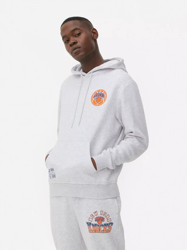 Nba new york knicks drawstring hoodie