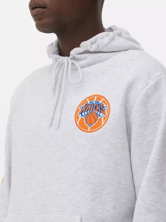 Nba new york knicks drawstring hoodie