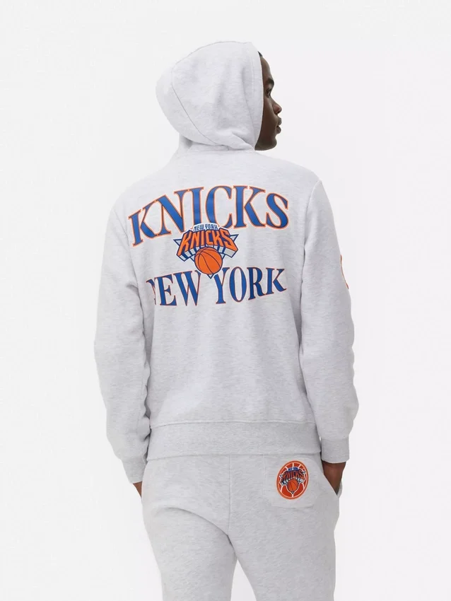 Nba new york knicks drawstring hoodie