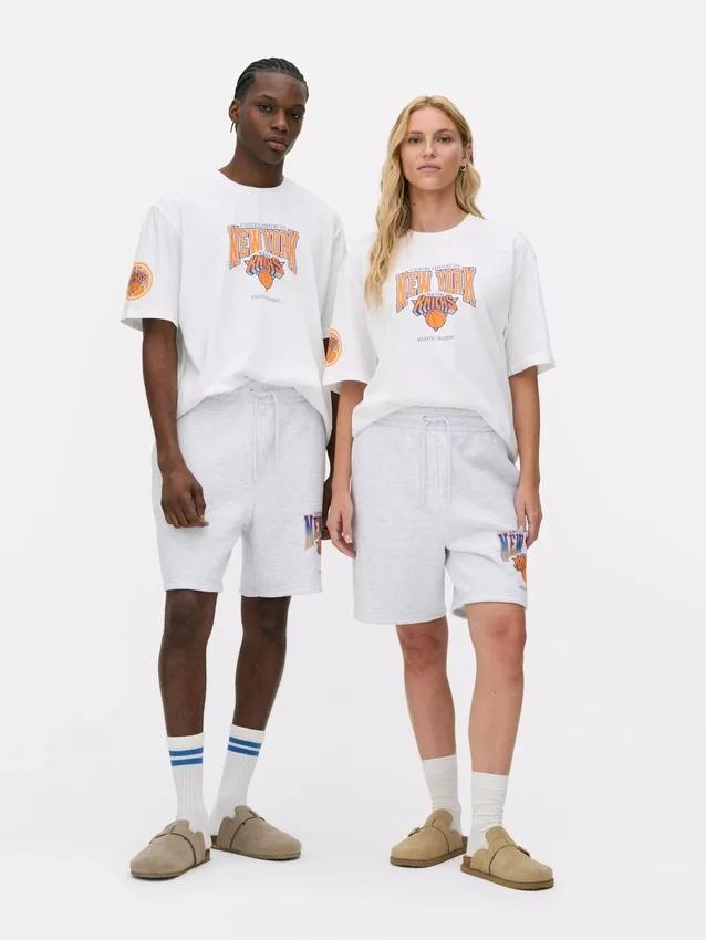 Nba new york knicks drawstring shorts