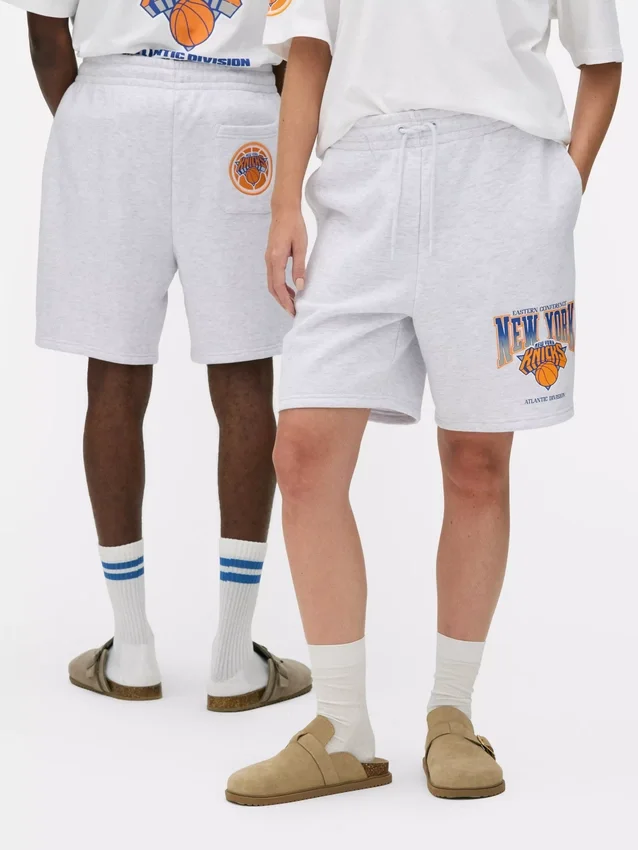 Nba new york knicks drawstring shorts