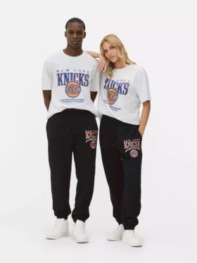 Nba new york knicks drawstring sweatpants