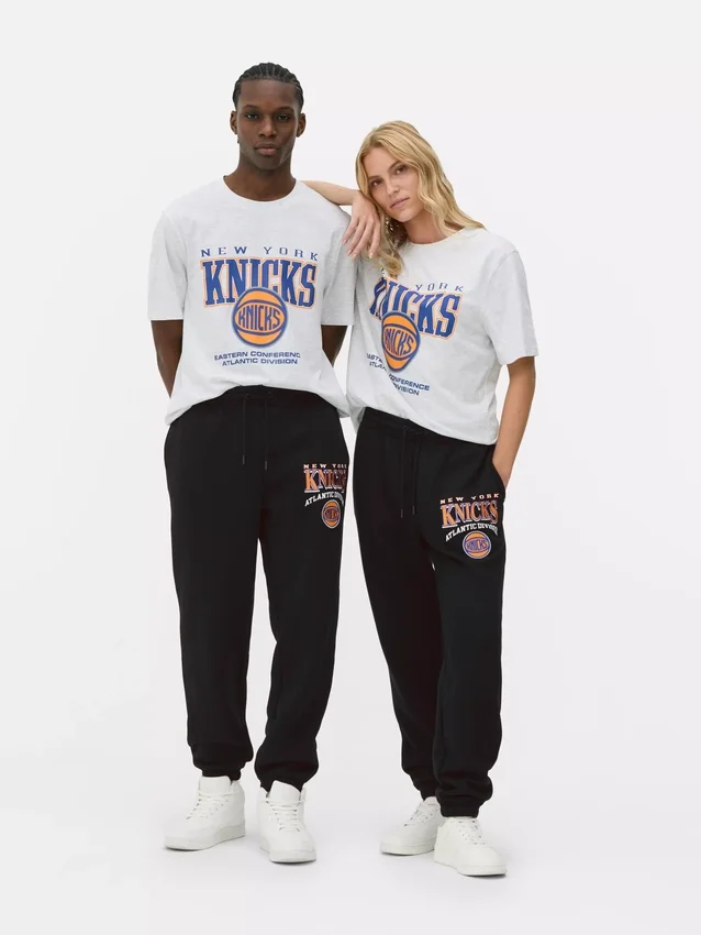 Nba new york knicks drawstring sweatpants