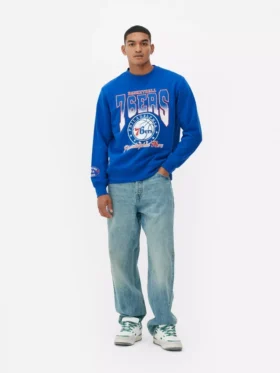 Nba philadelphia 76ers graphic sweatshirt