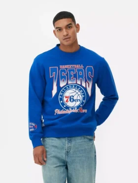 Nba philadelphia 76ers graphic sweatshirt