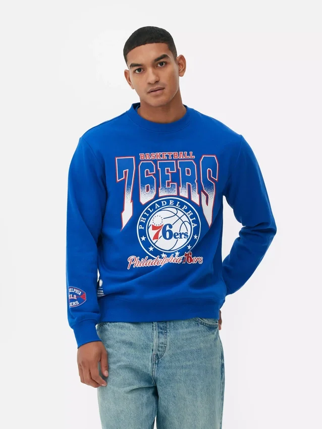Nba philadelphia 76ers graphic sweatshirt