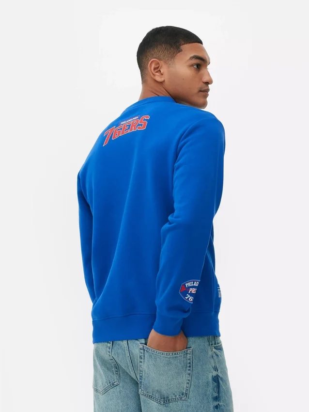Nba philadelphia 76ers graphic sweatshirt