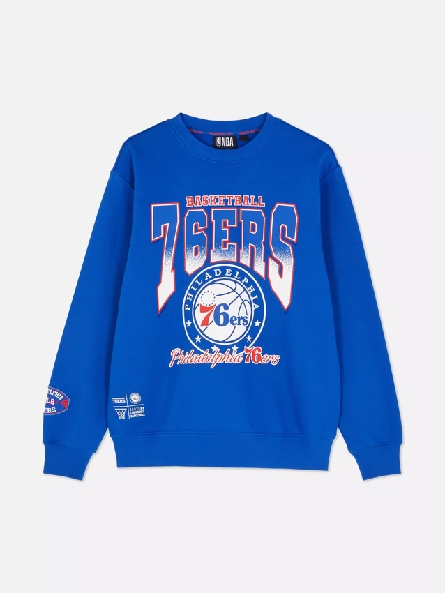 Nba philadelphia 76ers graphic sweatshirt