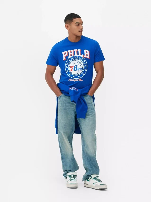 Nba philadelphia 76ers graphic t-shirt