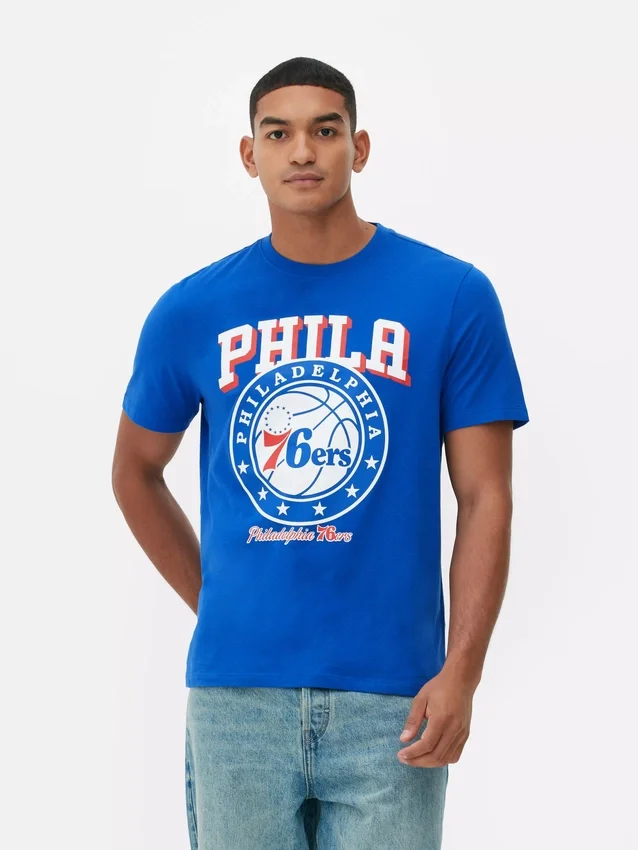 Nba philadelphia 76ers graphic t-shirt
