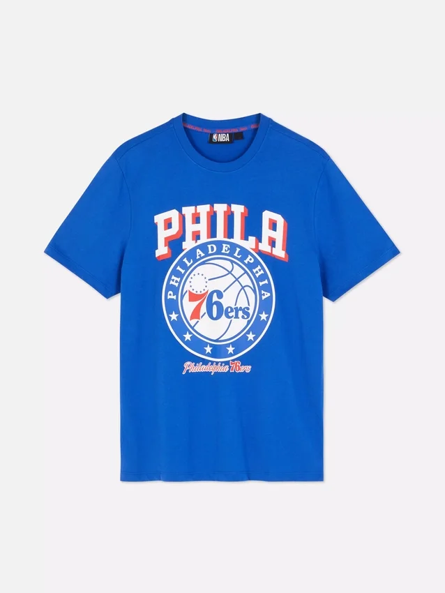 Nba philadelphia 76ers graphic t-shirt