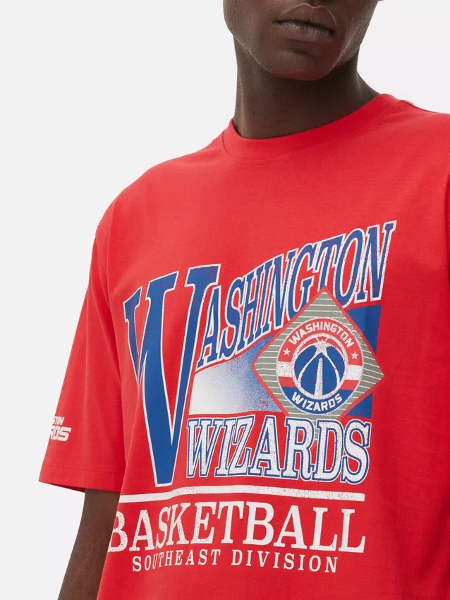 Nba washington wizards graphic t-shirt
