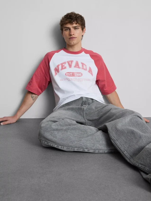 Nevada raglan t-shirt