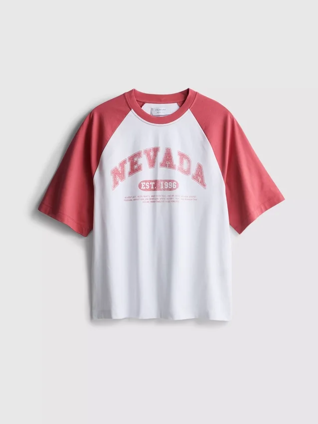 Nevada raglan t-shirt