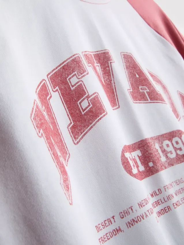 Nevada raglan t-shirt