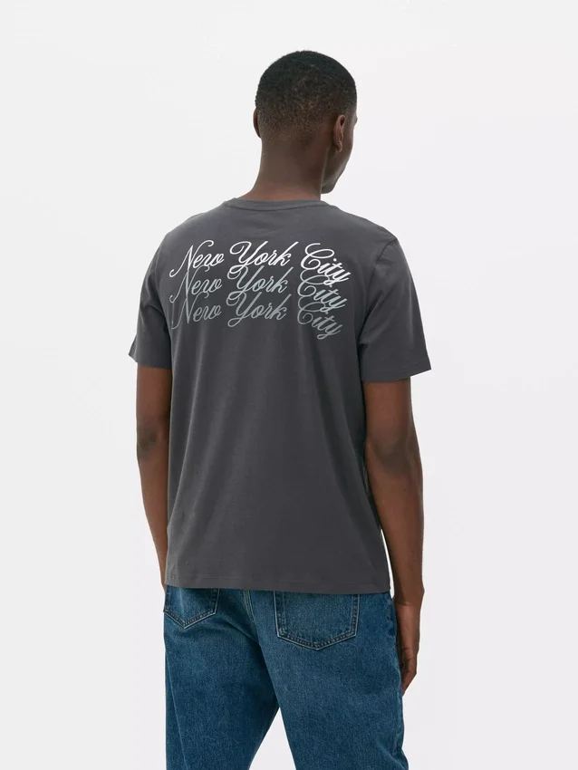New york city print t-shirt