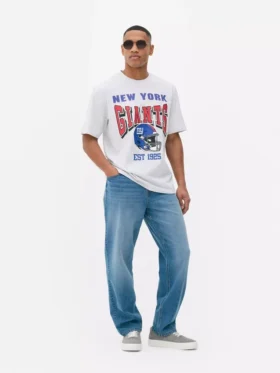 New york giants crew neck t-shirt
