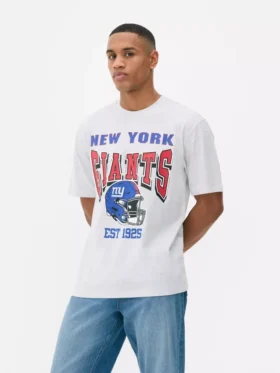 New york giants crew neck t-shirt
