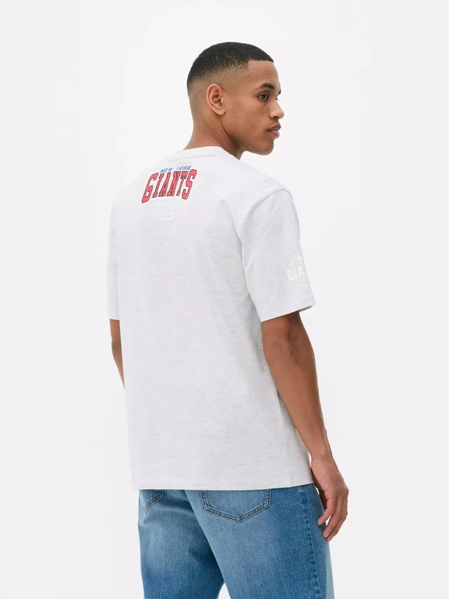 New york giants crew neck t-shirt