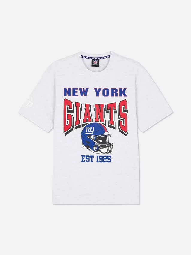 New york giants crew neck t-shirt