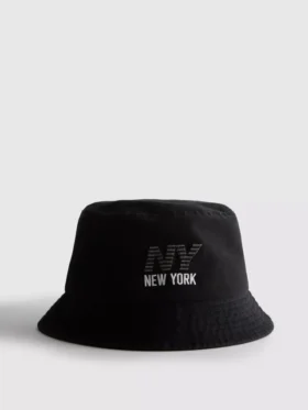 New york logo bucket hat