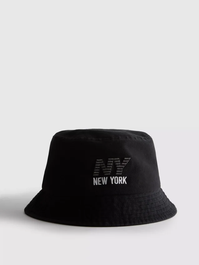 New york logo bucket hat