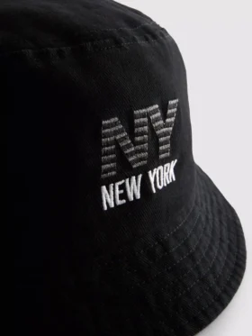 New york logo bucket hat