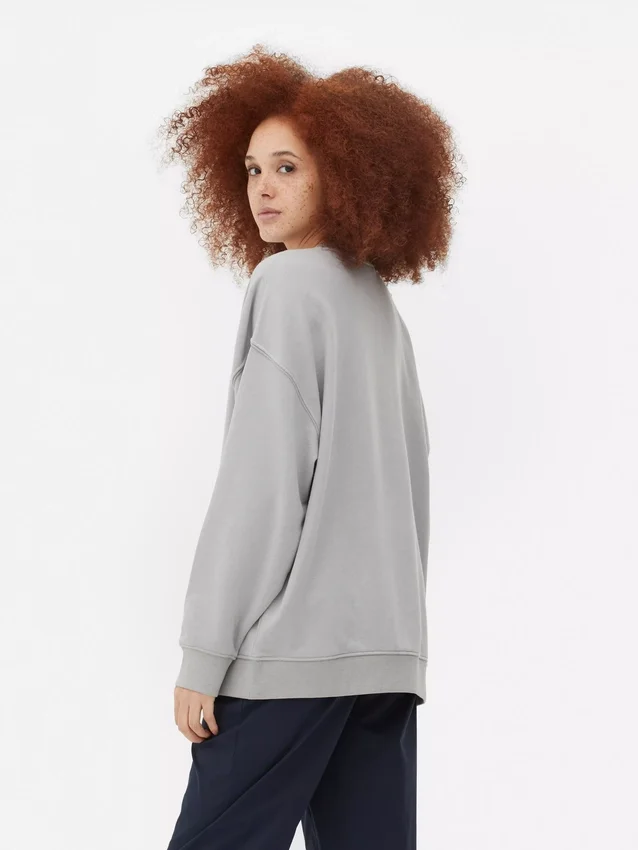 New york oversized graphic sweatshirt