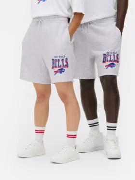 Nfl buffalo bills logo shorts