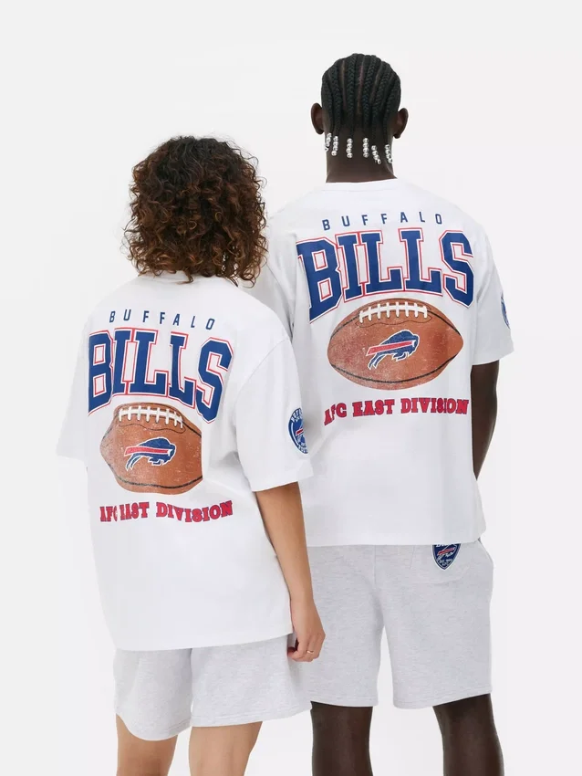 Nfl buffalo bills printed t-shirt