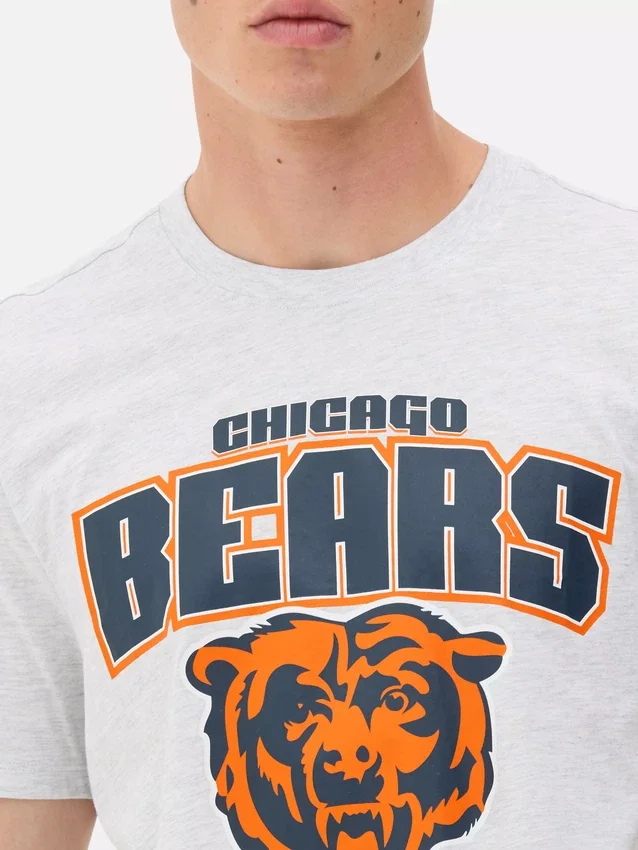 Nfl chicago bears logo t-shirt