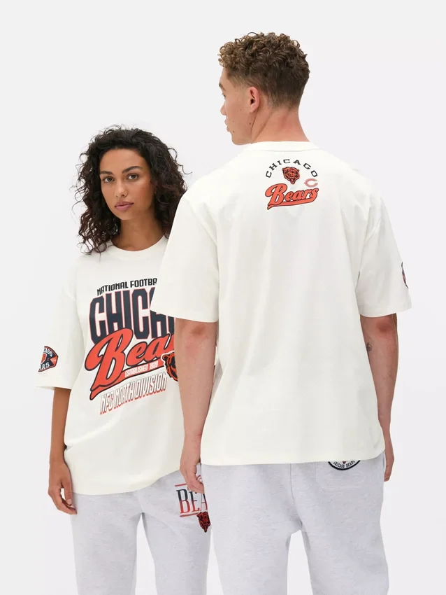 Nfl chicago bears logo t-shirt