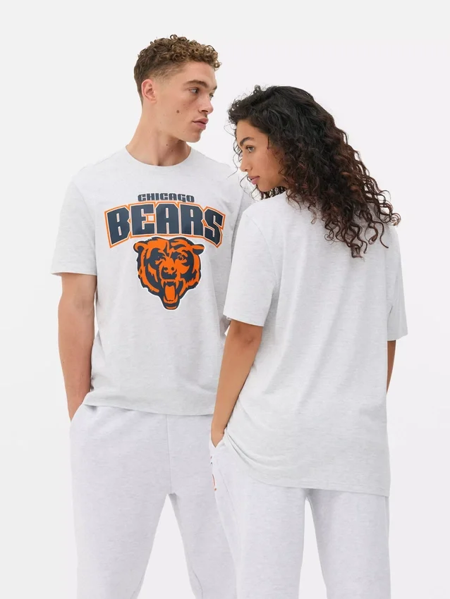 Nfl chicago bears logo t-shirt