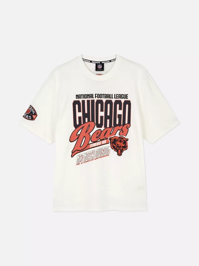 Nfl chicago bears logo t-shirt