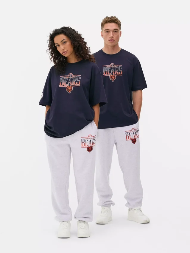 Nfl chicago bears print t-shirt