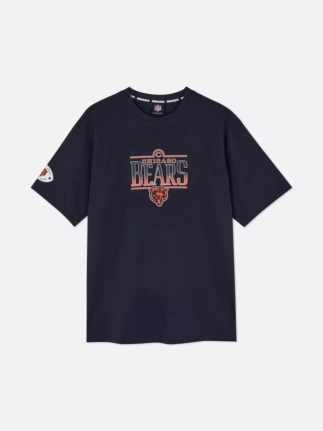 Nfl chicago bears print t-shirt